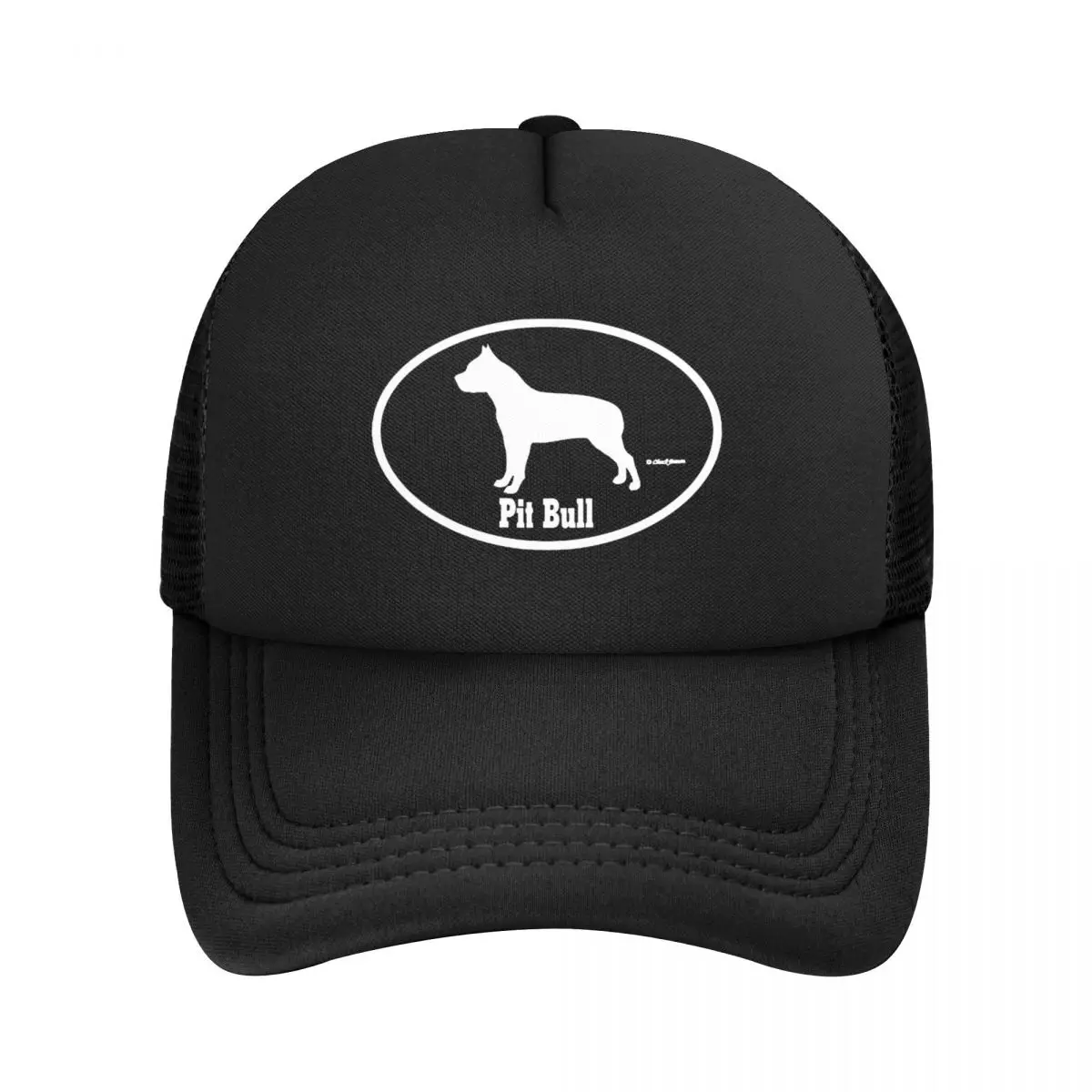 PITBULL, американската куче, порода Питбул, 2 оригинални регулируеми етажа шапки шофьор на камион за мъже и жени