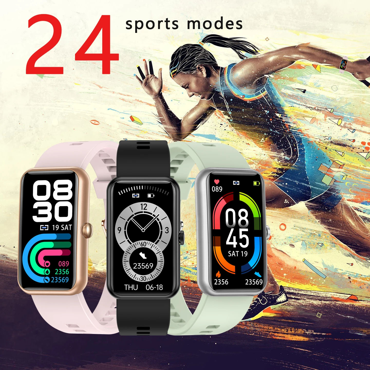 SENBONO X38 Смарт Часовници Дамски IP68 Водоустойчив Фитнес Тракер Smartwatch Мъжки 2021 Спорт за IOS Androird Huawei PK Smart Band 6