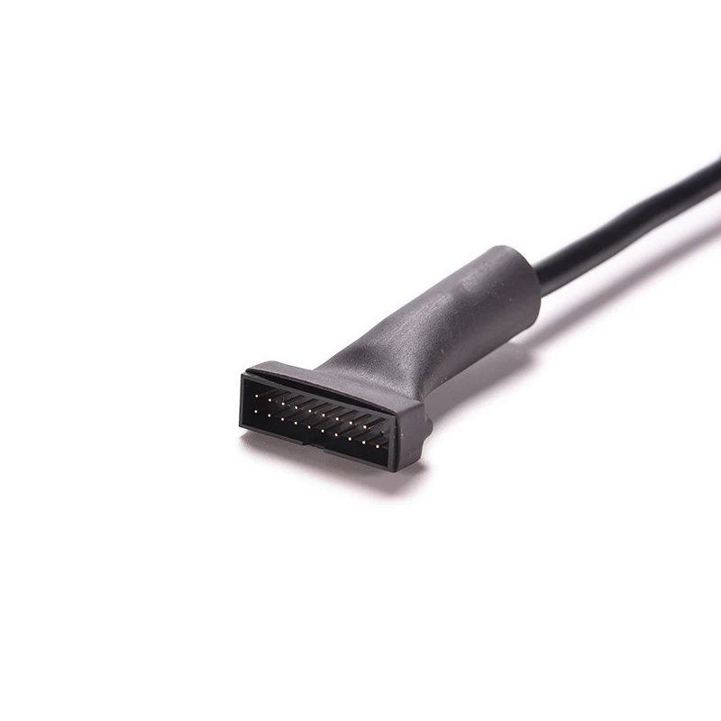USB 2.0 9Pin дънната Платка е Жена-20Pin USB 3.0 Корпус Мъжки Адаптер 12 см 480 Mbit/USB3.0 Кабел за данни и Аксесоари за интериора на Колата