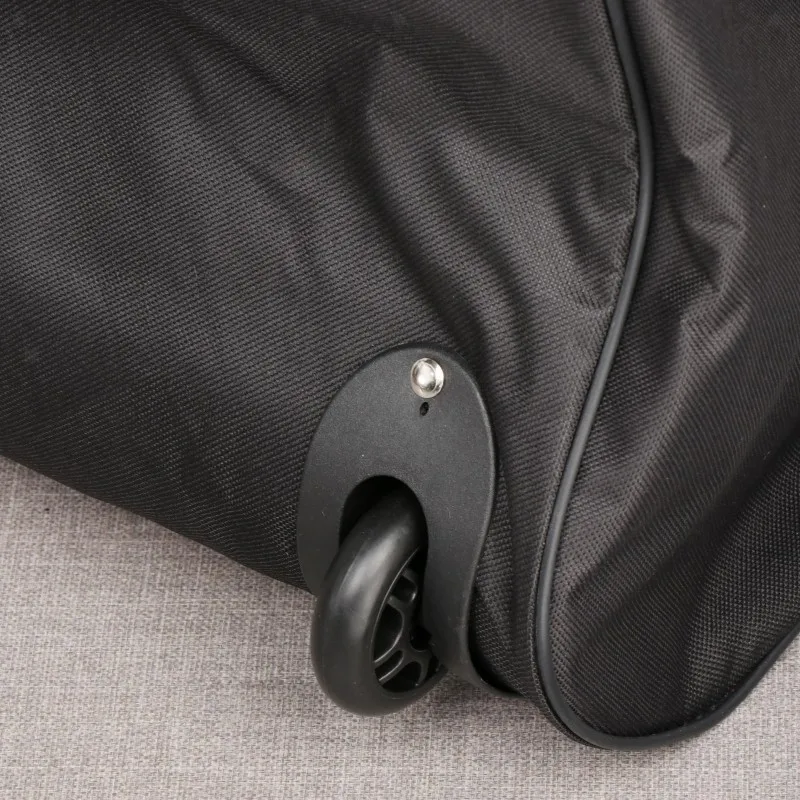 Авиационна голф чанта с колела, чанта за стика за голф, пътни чанти, защитен калъф, Сгъваема Авиационна чантата е с Голям джоб с цип