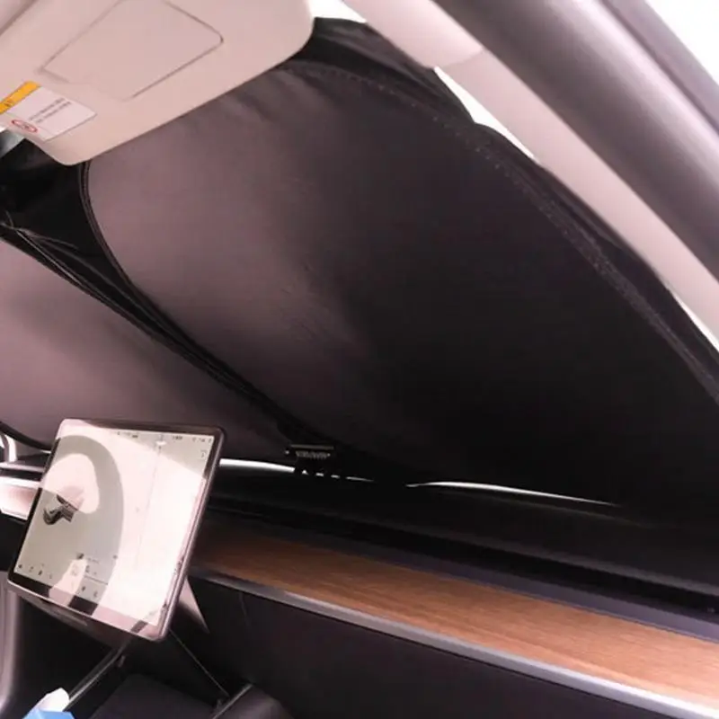 Авто Козирка Protector Чадър За Tesla Model 3 Y X S Auto Слънчеви Седалка На Предно Стъкло Козирка За Вътрешно Предното Стъкло