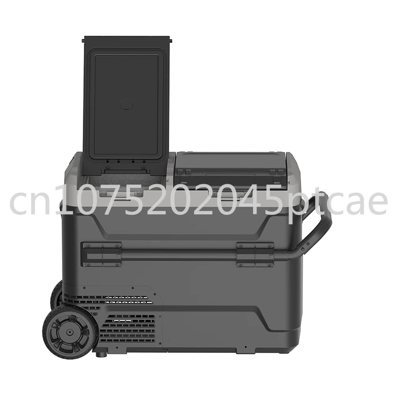 Автомобилни хладилници за къмпинг Малки мини-хладилници за употребявани автомобили По поръчка 12V 24V OEM-охладител черен цвят