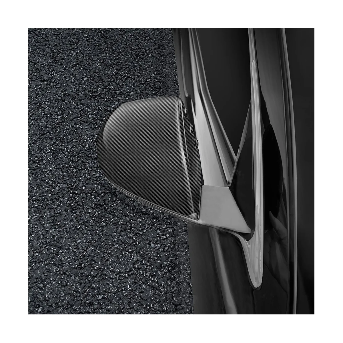 Автомобилно Карбоновое Странично Стъкло за Обратно виждане, Капак, Огледала, Накладки на Дограма, Капаци на Страничните Огледала за Hyundai IONIQ 6 2022 2023 +