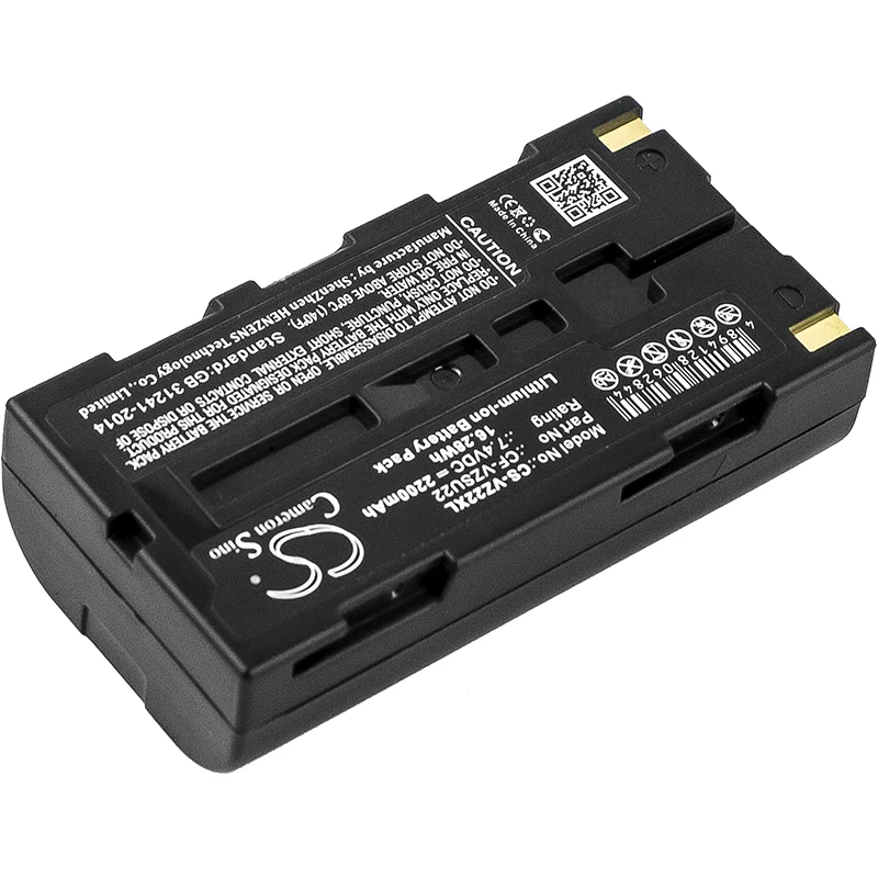 Батерия CS 2200 mah за НЕК T2UR18650F-5928 Panasonic CF-VZSU22 TOA Electronics BP-900 BP-900UL телевизори AVIO R300SR R300ZD-200EX