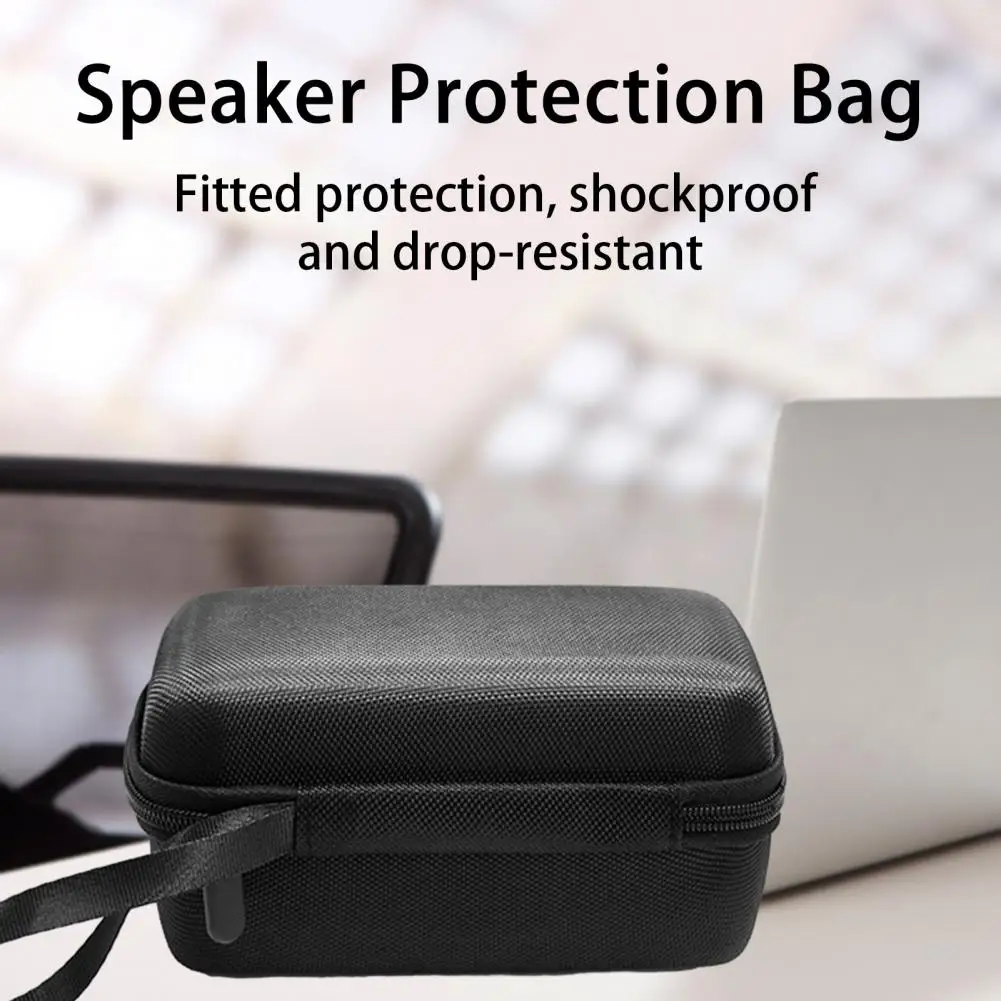 Висококачествена Найлонова чанта за високоговорители, Преносима чанта за съхранение на високоговорители, Преносим защитната обвивка Eva за Bluetooth-съвместими устройства Emberton