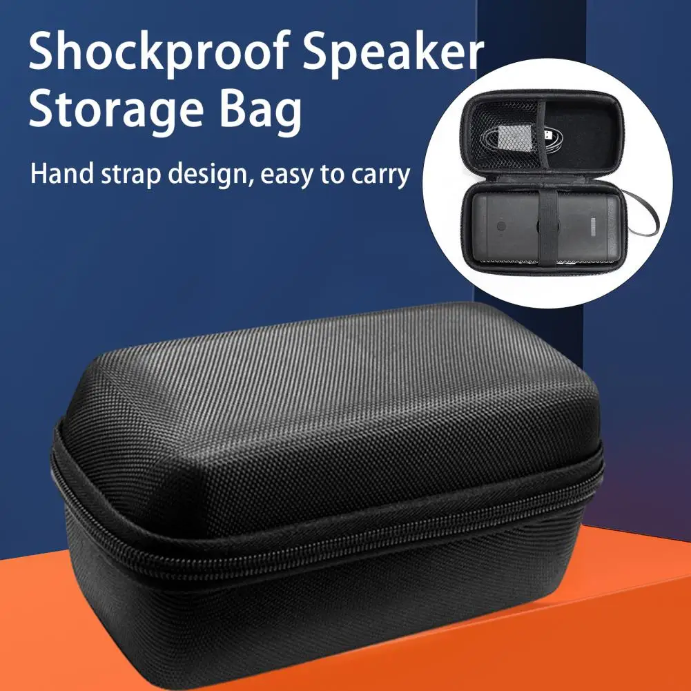 Висококачествена Найлонова чанта за високоговорители, Преносима чанта за съхранение на високоговорители, Преносим защитната обвивка Eva за Bluetooth-съвместими устройства Emberton