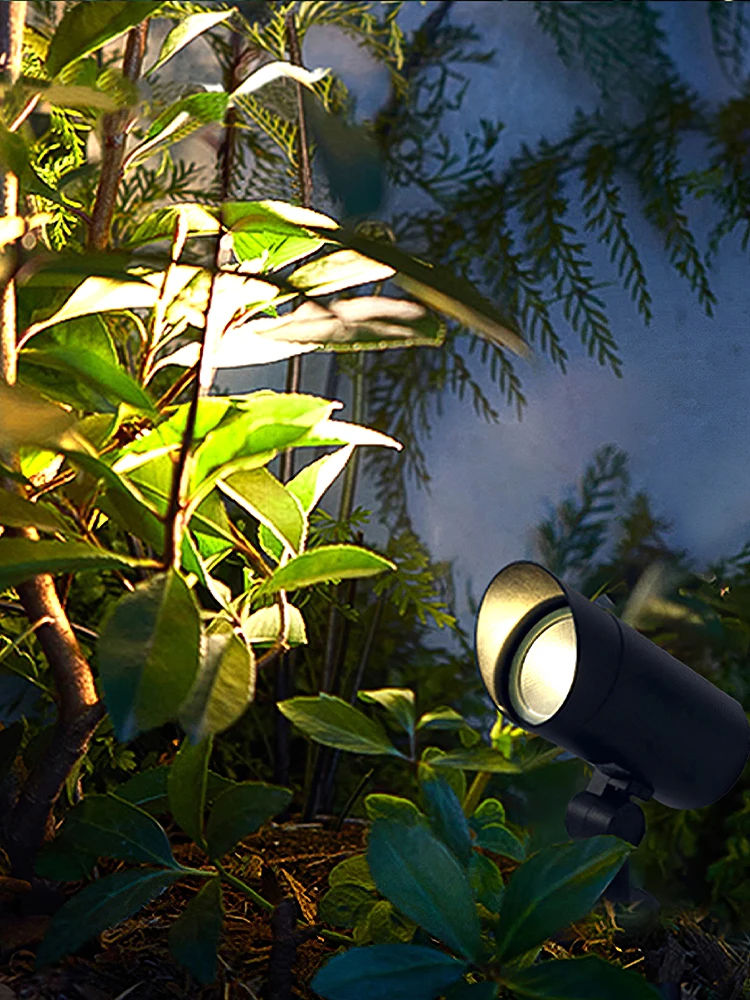 Градинска водоустойчива лампа на дървото, проекционная лампа, ландшафтна лампа, лампа за дърво, земя лампа, лампа за тревата