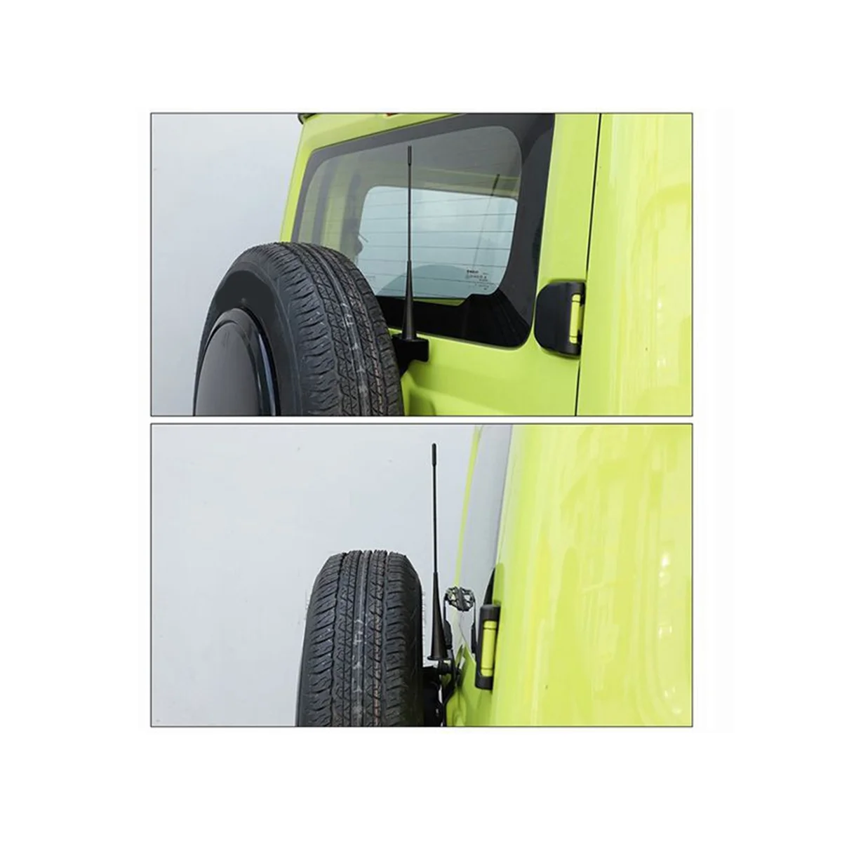 За резервна гума, Държач за антена ЦБ, Скоба за закрепване на Аксесоари за Suzuki Jimny 2019 2020 2021