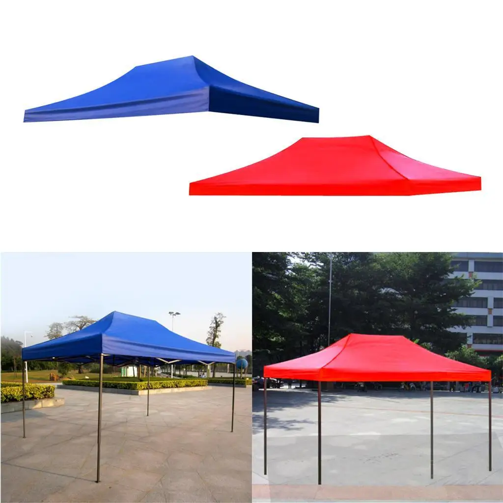 Замяна на горния капак кемпинговой палатки, чадър, тента от слънцето, защитени от слънцето, червено, 2x3 m