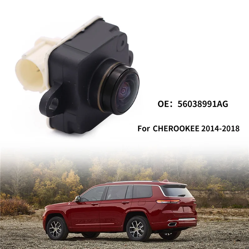 Камера за помощ при паркиране Заменя камера за обратно виждане за Jeep Cherokee 2014-2018 56038991AG