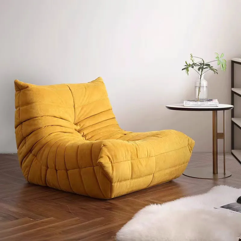 Красив външен диван-копие на дивана за уютна всекидневна, мебели за сядане, Шезлонг, Единична Мързелив шезлонг