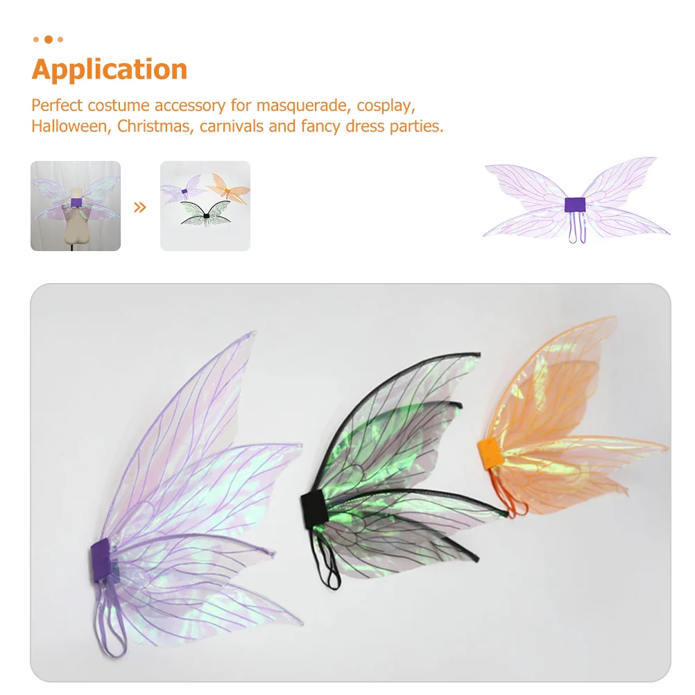 Крилата На Феите Cosplay Екипировки Жените Възрастни Пеперуди Аксесоари За Момичета Прежда На Мис
