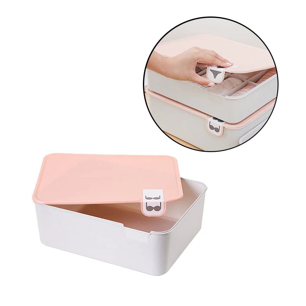 Кутия за съхранение на 1 бр. Пластмасов калъф за съхранение на долната пола с маркировочной капак за Спални