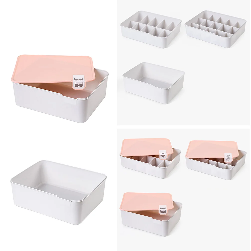 Кутия за съхранение на 1 бр. Пластмасов калъф за съхранение на долната пола с маркировочной капак за Спални