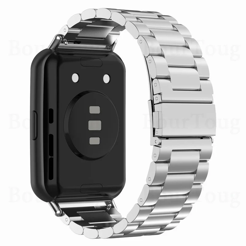 Метална каишка от неръждаема стомана за Huawei Watch Fit 2 нова каишка за часовник FIT 2 за китката Елегантна гривна с жак