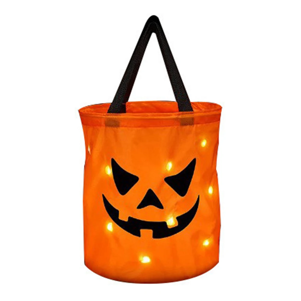 Многофункционални чанти за партита с led подсветка на Хелоуин, Множество чанта-тоут, голяма за детски аксесоари за партита