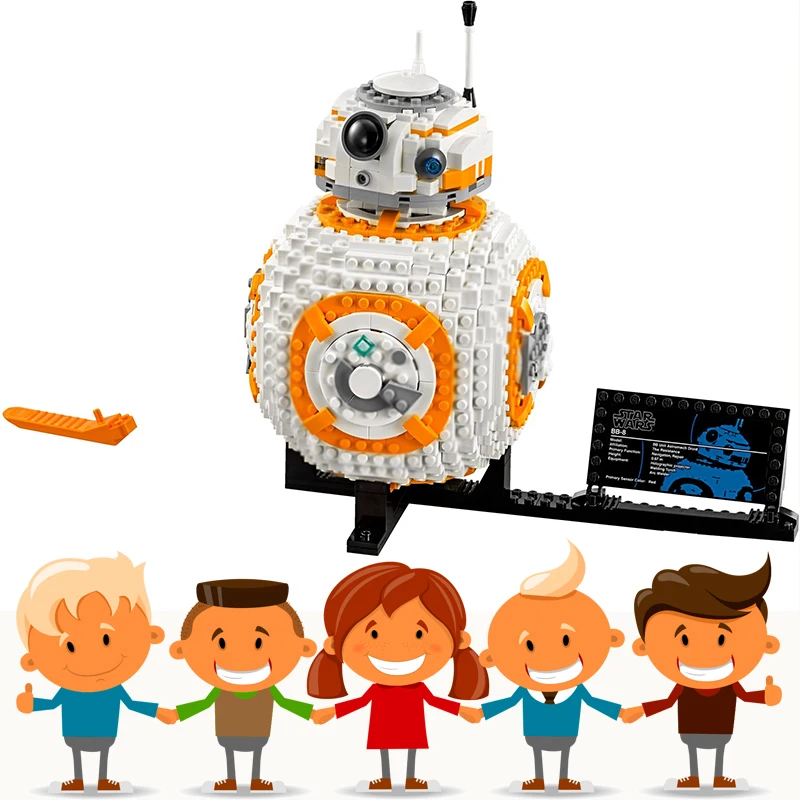 Нов робот Spot Междузвездното Пространство BB -модел на сграда, която е съвместима с 75187 Детски подарък Коледен подарък