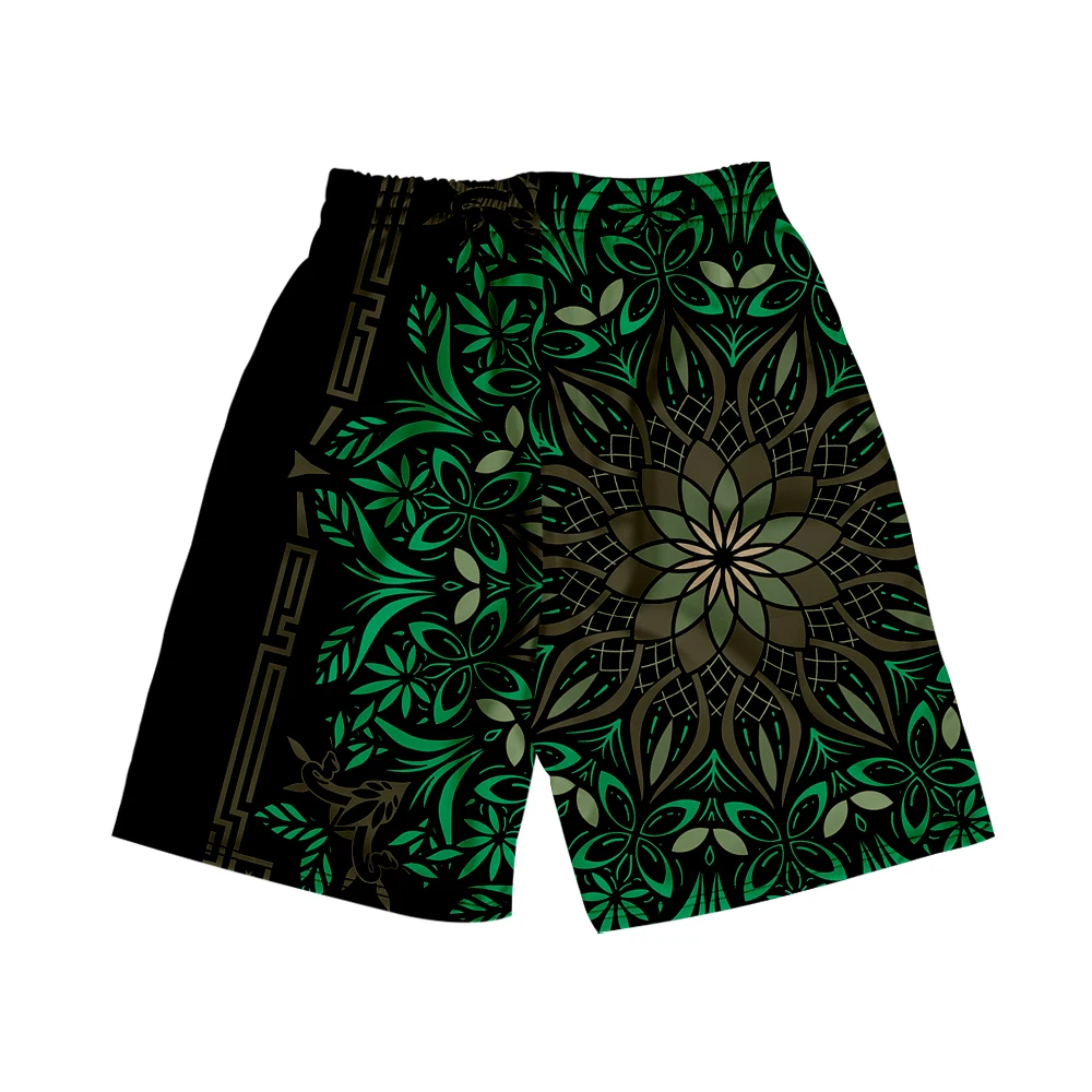 Плажни шорти Datura, мъжки и дамски дрехи, ежедневни панталони с 3D дигитален печат, модни панталони за двойки