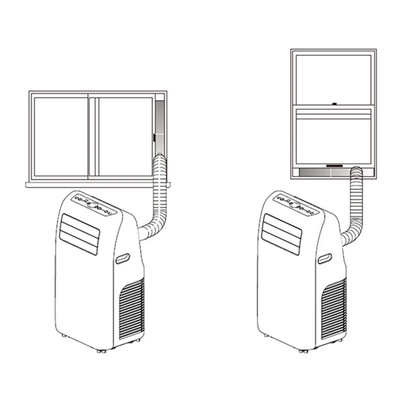 Плоча за набиране повдигащи прозорци Свободно се разтягат и се регулират, като подобрява ефективността на охлаждане