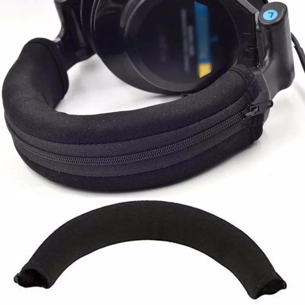 Преносим калъф за лента за глава за слушалки Audio-Technica ATH-M50X ATH-M30X ATH-M40X Защитен калъф за лента за глава с цип Повече цветове