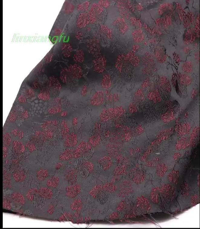 Реколта плат цвят мармалад кафе цвят, триизмерен релефен жаккардовая плат и лъскава тъкан за костюмного рокли qipao Hanfu
