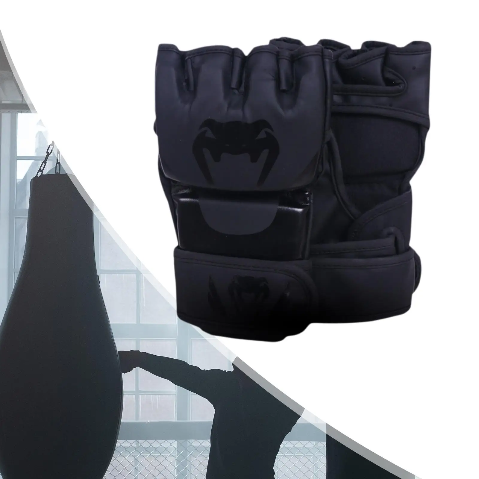 Ръкавици за Мма и Устойчиви на натиск Ръкавици за кикбоксинга за тренировки Унисекс за мъже и жени