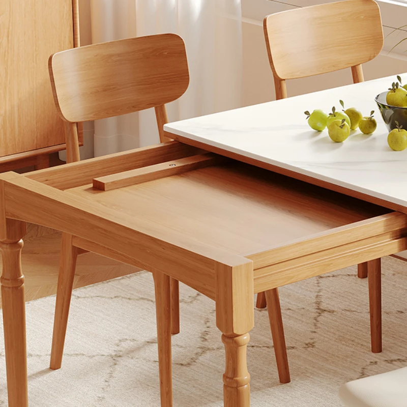 Сгъваеми Дървени маси, Модерен и луксозен Дизайн, Прибиращи страничните маси, Кухненски мебели за дома Nordic Esstisch SR50DT