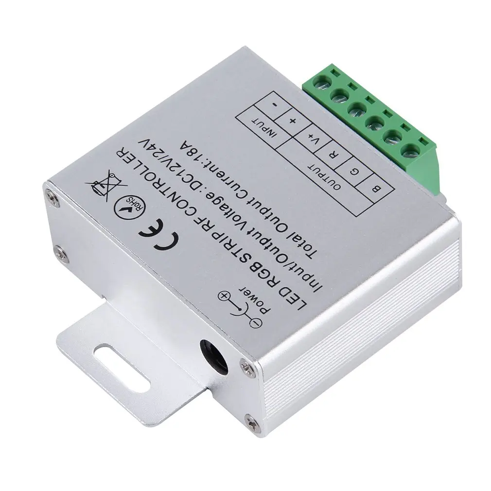 Сензорен RGB контролер DC12V 24V Безжична led контролер RF Тъчпад Led Димер RGB с дистанционно управление