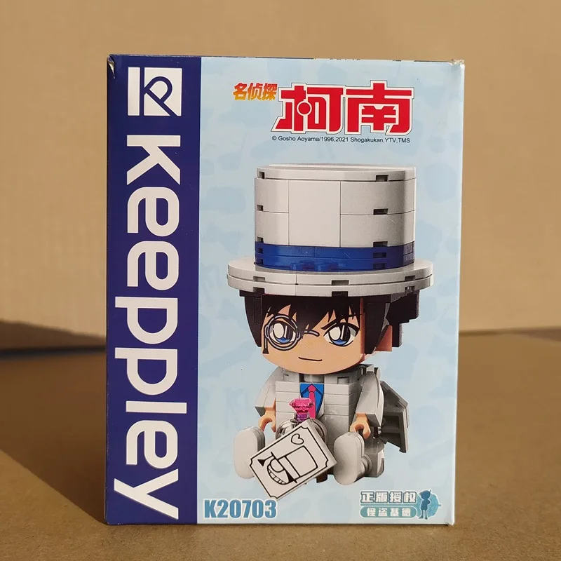 Серия сглобяеми строителни блокове Detective Conan от аниме и периферни модели toy boy с квадратна глава