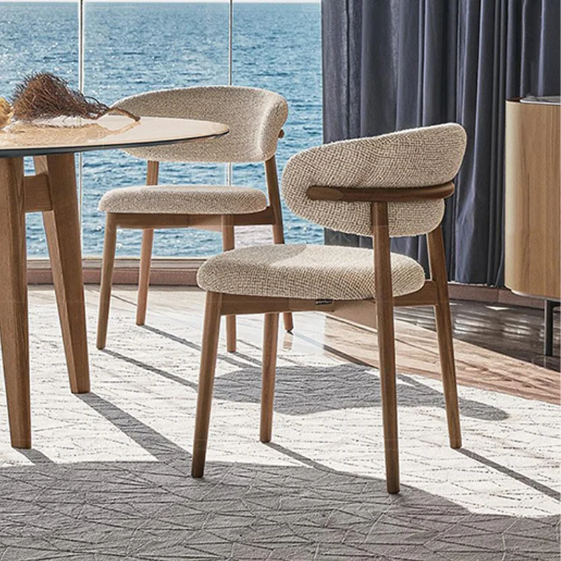 Скандинавските Релаксиращи Модерни Трапезни Столове, Дървен Дизайн на Офис Скрин Трапезни Столове Кухненски Салон Cadeiras De Jantar Мебели за дома