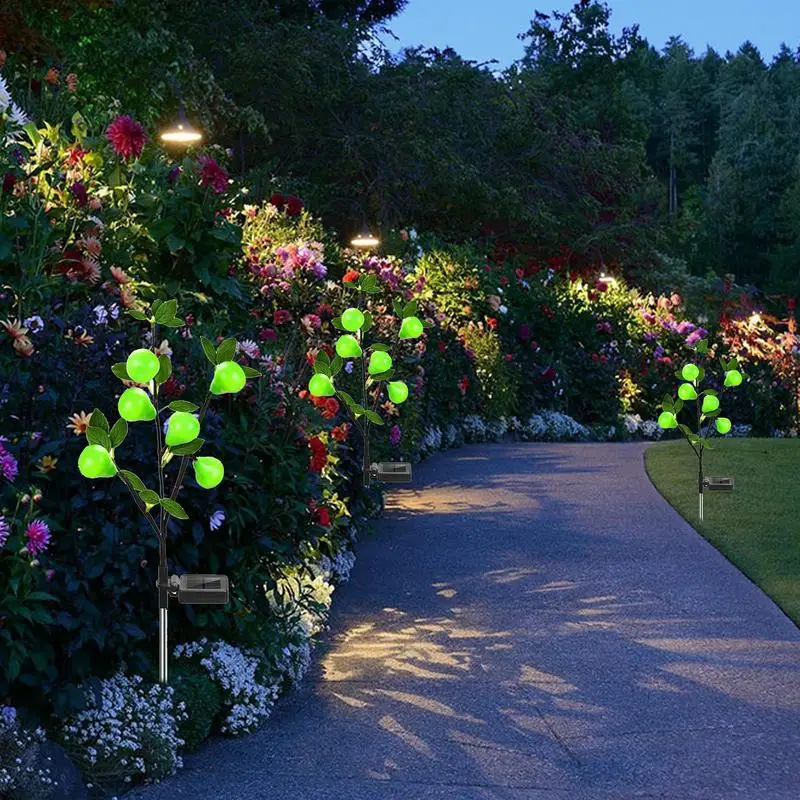 Слънчева градина светлини, външни непромокаеми градински фенери, външно озеленяване светлина, двор, Вила, декорация на двора