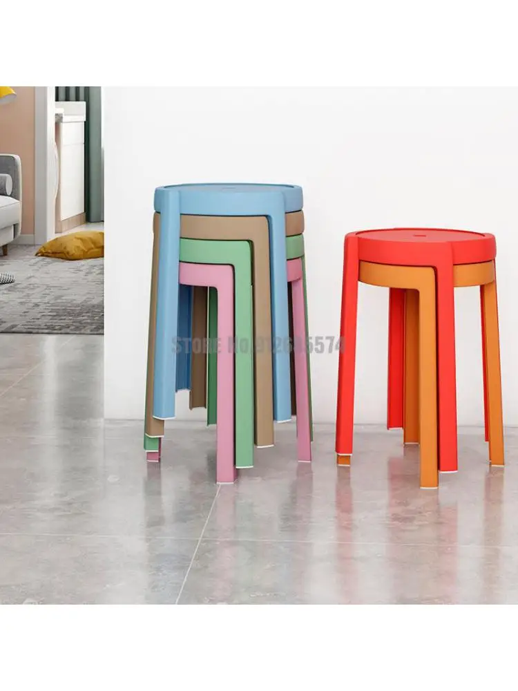 Трапезария стол Nordic light е с луксозни облегалка, домакински штабелируемый маса за хранене, модерен минималистичен мрежест червен пластмасов грим, малък