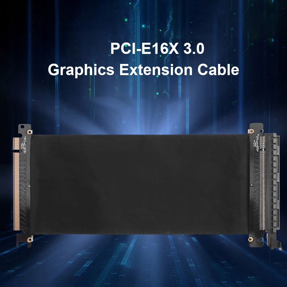 удлинительный кабел PCI-E 16X 30 см, жак за свързване на видео карта, адаптер за графичен процесор