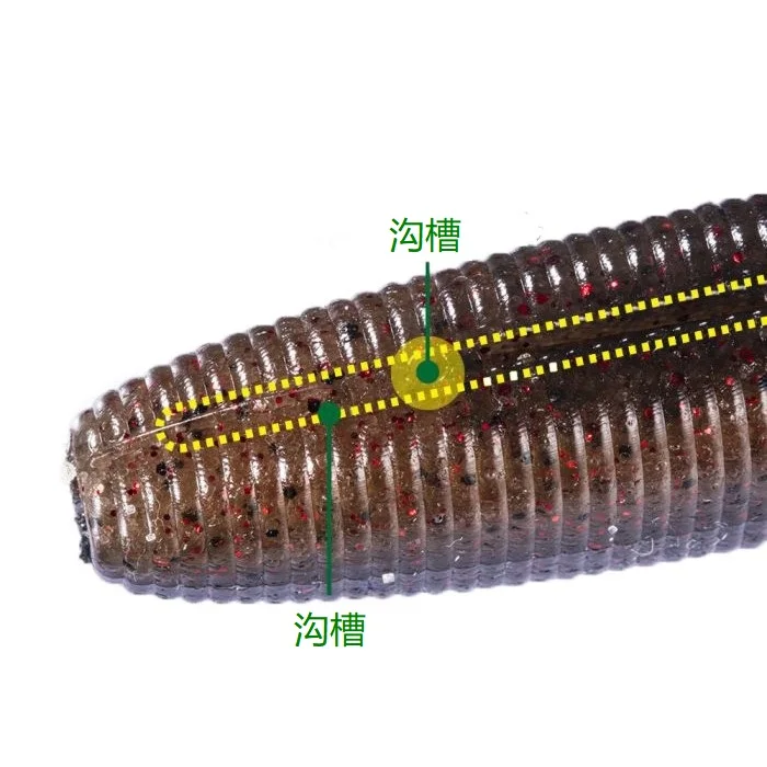 Японски OSP swingtail червей big калмар Dolive Shot с високо относително тегло неэтилированная падаща мека стръв luya 4,5 инча