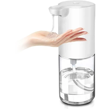 Автоматично дозиране система на сапун - 11 Грама, Ръчно опаковка гел за ръце без натиск, Инфрачервен сензор, Ръчна помпа за домашна кухня, баня