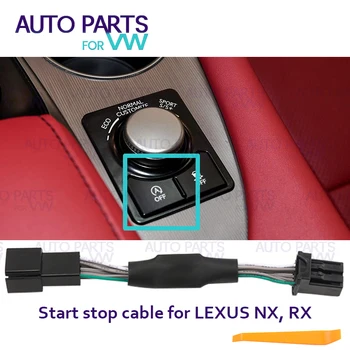 Автоматично Спиране Система за стартиране на двигателя е Изключено, Сензор за Контрол на Затваряне Мъничета Smart Stop Cancel за Lexus NX RX с лявата ръка/с особено право на задвижване