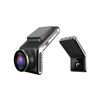 Автомобилен видеорекордер Dash Cam Отпред 1080P Нощно виждане WiFi приложение 24-часов Паркинг монитор един dashcam Авторегистратор