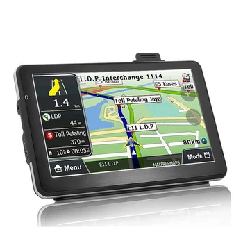 Автомобилна GPS-навигация7-инчов четириядрен 256-8 Gb Конвертор на глас, Автомобилна GPS навигация и карта на живот на превозното средство, безплатно обновяване