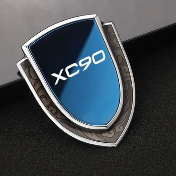 Автомобилна метална 3d Стикер с Логото на Auto Custom Shield Styling Decoration Stickers За аксесоари Volvo Xc90
