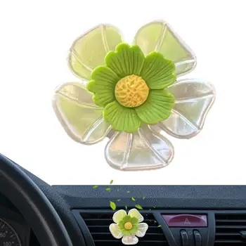 Автомобилни Цветя Вентилационни скоби Автомобили Аромат Авто Ароматни дифузор Авто Вътрешна обвивка, Цветен цвете на Изхода на климатика