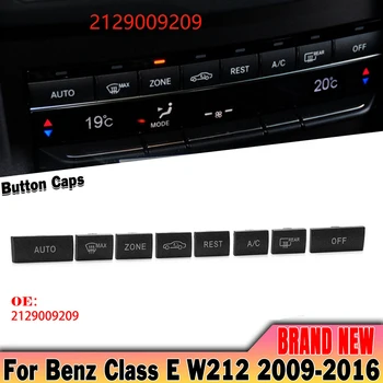 Аксесоари Бутон за включване на климатика 8 бр., капачката на бутона за превключване на климатика, център от ABS-пластмаса, за да се Benz E Class W212 2009-16