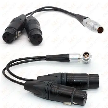Аудио кабел 1Б с 10 на контакти към XLR с 3 Контакти за Atomos Shogun Monitor Recorder към конектора аудиовхода