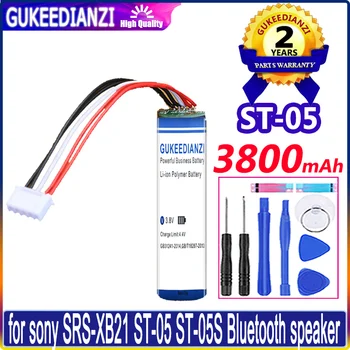 Батерия GUKEEDIANZI 3800 ма ST-05 за sony SRS-XB21 ST-05 ST-05S Bluetooth Батерия за високоговорители