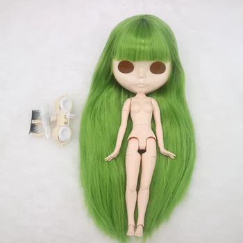 Без чипове за очите съвместно тялото гола кукла blyth за DIY Специална предна панел