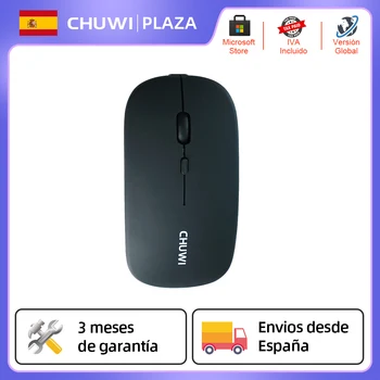 Безжична мишка CHUWI 2,4 Ghz за лаптоп, черна акумулаторни USB мишки