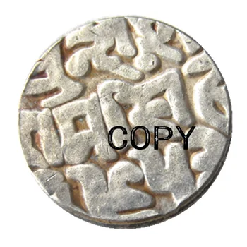 В (20) копия на индийските древни монети със сребърно покритие
