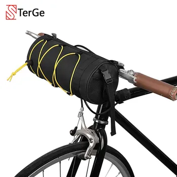 Велосипедна чанта на Кормилото на Велосипеда, Мултифункционални Водоустойчиви Преносими чанти през рамо с Голям Капацитет, Аксесоари за Велосипед