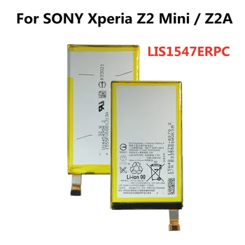 Висококачествен Взаимозаменяеми Батерия LIS1547ERPC За мобилни Телефони SONY Xperia Z2 Compact Z2A Z2 MINI ZL2 SOL25 D6563 Z2MINI