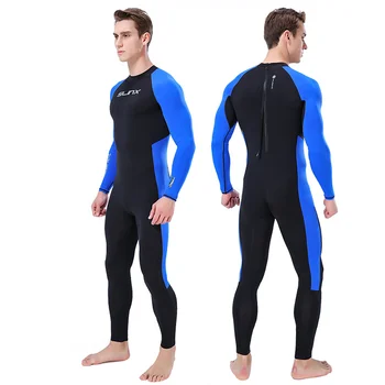 Водолазный костюм за мъже и жени, тънък и быстросохнущий бански, едно парче водоустойчив женски костюм за сърф, слънцезащитен костюм