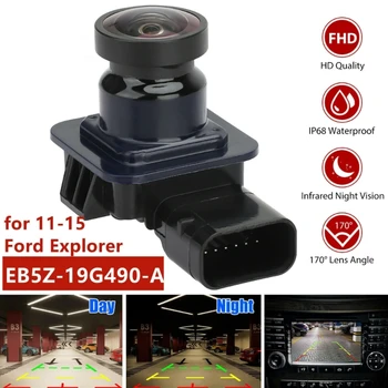 Водоустойчив Автомобили Резервната Камера за Задно виждане за Паркиране през Нощта, за да EB5Z19G490A DB5Z19G490A EB5T19G490AA AOS Заден Ход